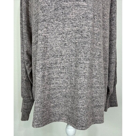 Lucky Brand Lightweight Light Pink & Black Turtleneck Sweater Plus Size 2X - Picture 10 of 12